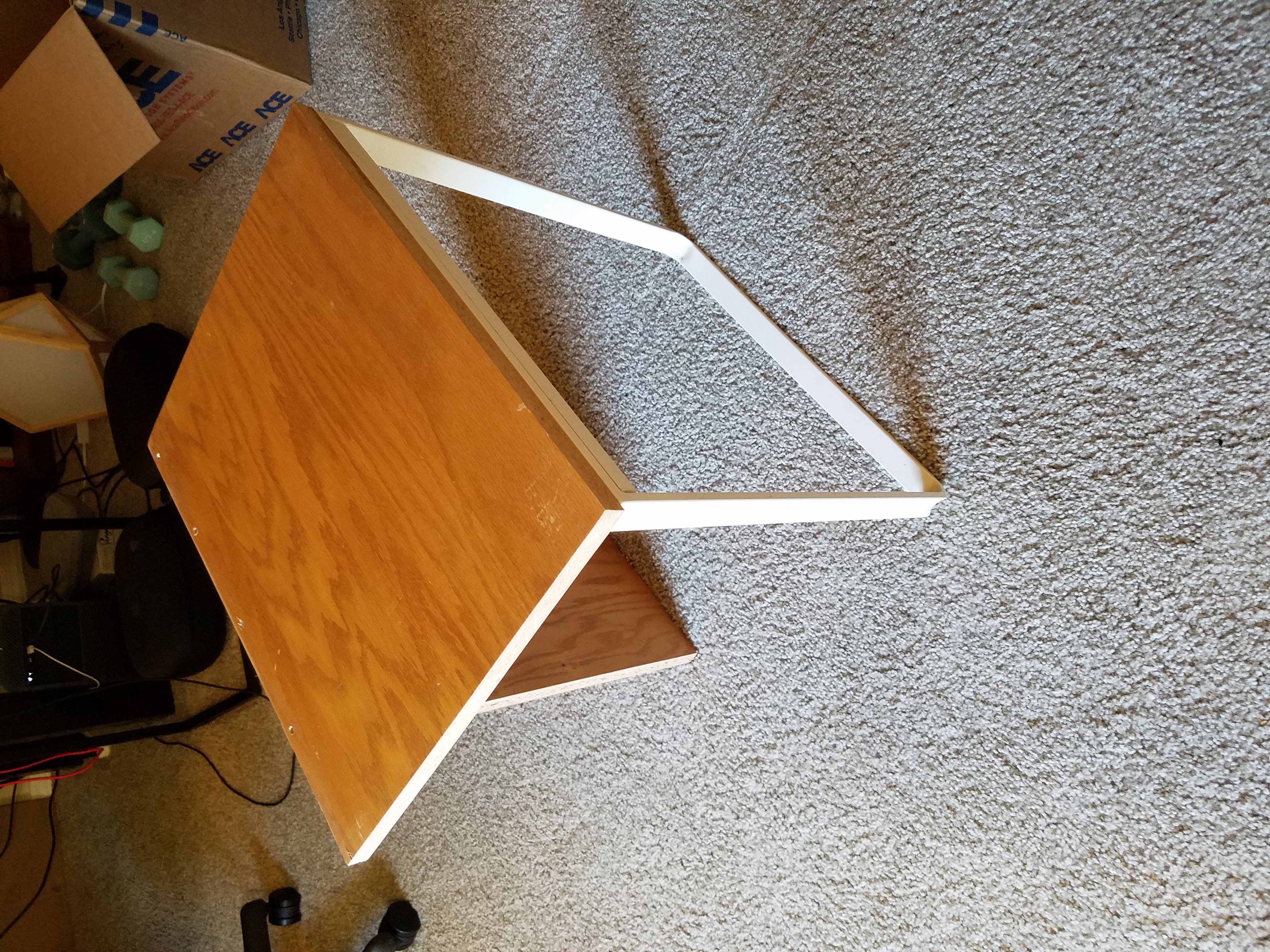 Finished with bar