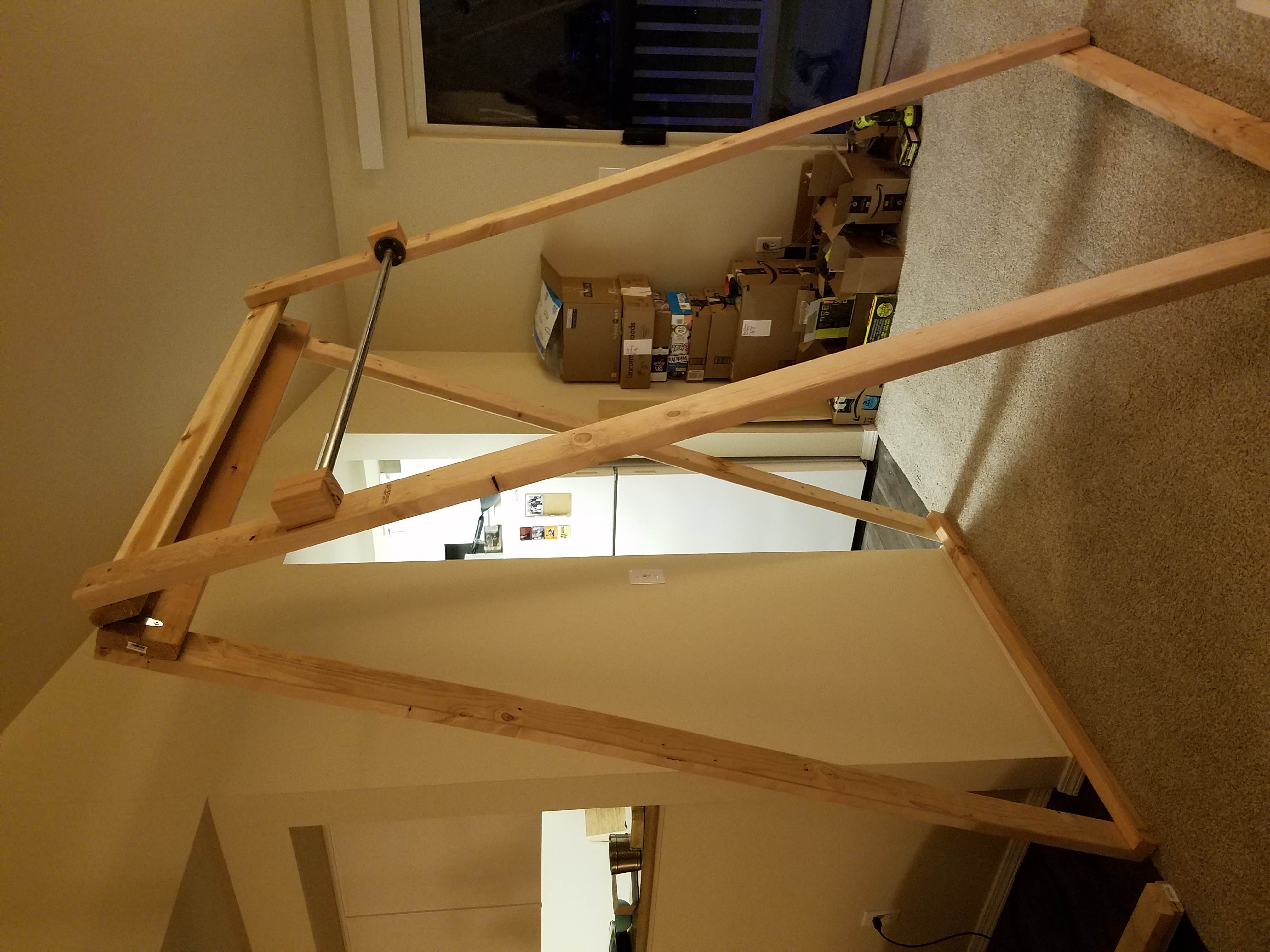 Finished with bar